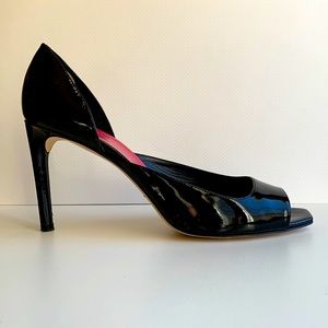 KATE SPADE BLACK PATENT HEELS